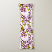 Coussins Longs Motif en fleurs de cerisiers (Dos (Vertical))