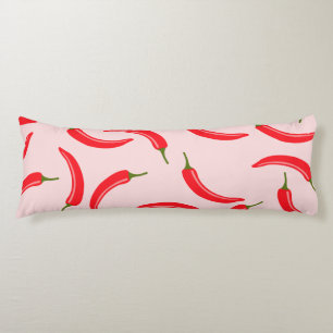 Coussins Longs Motif épicé Red Chili