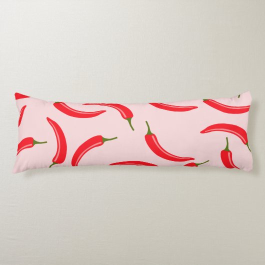 Coussins Longs Motif épicé Red Chili (Devant)