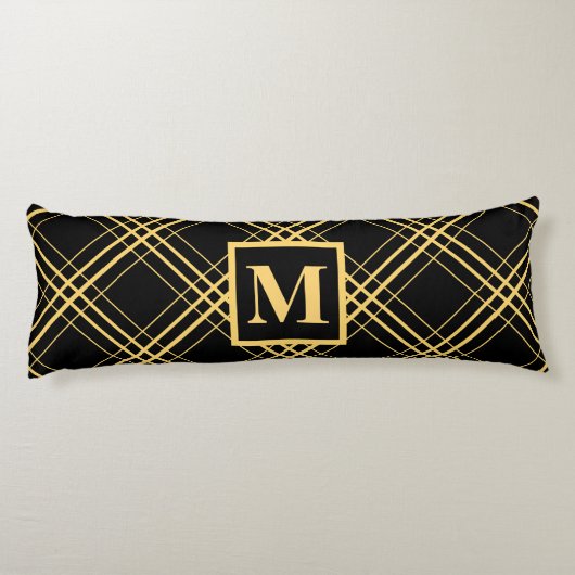 Coussins Longs Motif et monogramme (Dos)