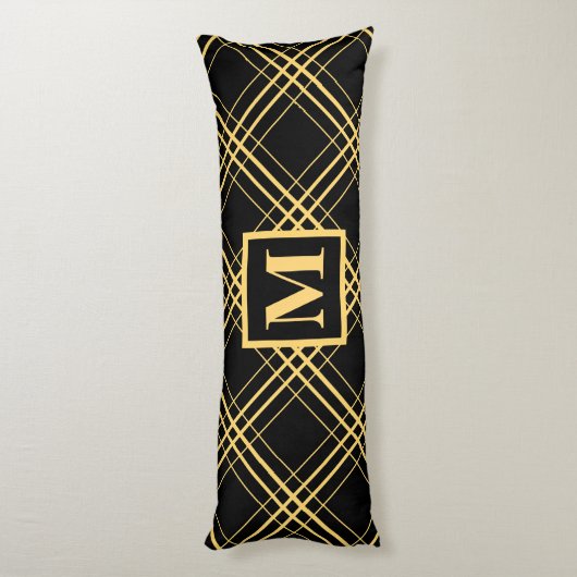 Coussins Longs Motif et monogramme (Dos (Vertical))