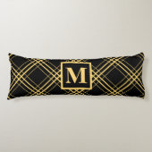 Coussins Longs Motif et monogramme (Devant)