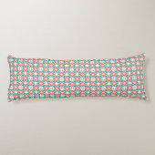 Coussins Longs Motif ethnique multicolore (Dos)