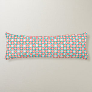 Coussins Longs Motif ethnique multicolore