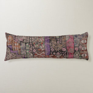 Coussins Longs Motif Ethno Abstrait - Folklore Art 1