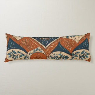 Coussins Longs Motif européen traditionnel sans fil