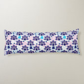Coussins Longs motif exotique de paon de l'Inde (Dos)
