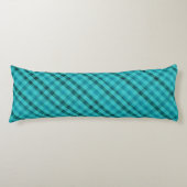 Coussins Longs Motif fait sur commande terriblement turquoise de (Devant)