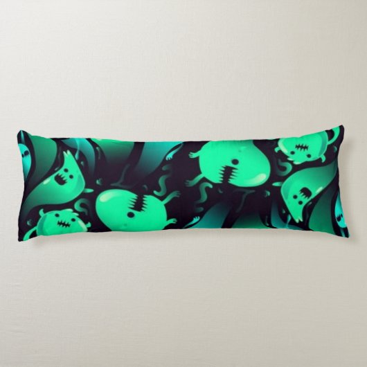 Coussins Longs Motif fantôme (Dos)