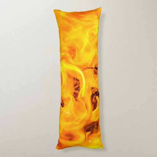 Coussins Longs Motif Feu Et Flames (Dos (Vertical))