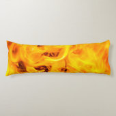 Coussins Longs Motif Feu Et Flames (Devant)