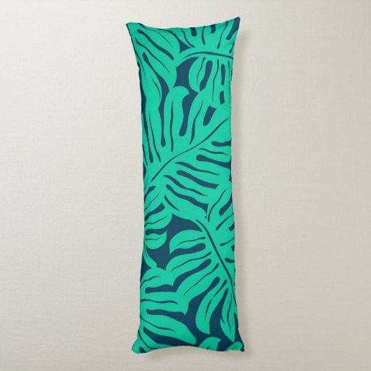 Coussins Longs motif feuille (Dos (Vertical))