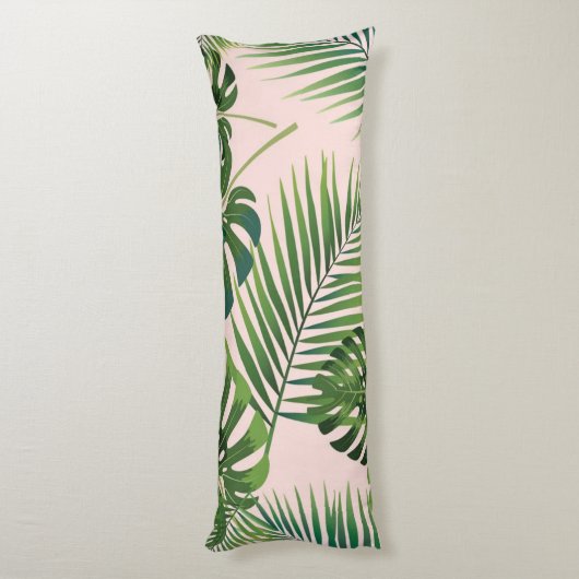 Coussins Longs motif feuille (Dos (Vertical))