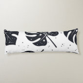 Coussins Longs motif feuille (Dos)