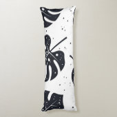 Coussins Longs motif feuille (Dos (Vertical))