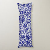 Coussins Longs motif feuille.13.bw BG Offwhite (Dos (Vertical))