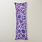 Coussins Longs motif feuille.13.bw Lpink BG (Dos (Vertical))
