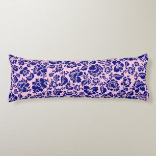 Coussins Longs motif feuille.13.bw Lpink BG