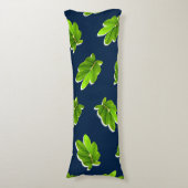Coussins Longs Motif feuille de Tropics Body Pillow (Devant (Vertical))