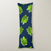 Coussins Longs Motif feuille de Tropics Body Pillow (Dos (Vertical))