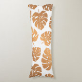 Coussins Longs Motif Feuille d'or (Devant (Vertical))