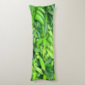 Coussins Longs Motif Feuille verdoyant - Nature Botanique (Dos (Vertical))