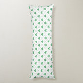 Coussins Longs Motif Feuilles de Trèfle St. Patrick's Day-53224 (Dos (Vertical))