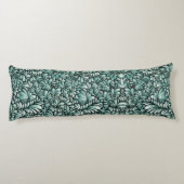 Coussins Longs Motif Fleur désirable en Minty Green (Dos)