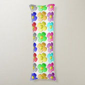 COUSSINS LONGS MOTIF FLEURS COLORÉ (Devant (Vertical))