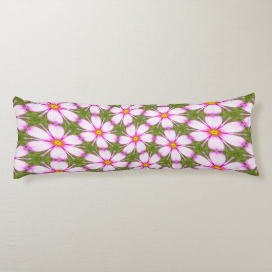 Coussins Longs Motif Fleurs Cosmos (Dos)