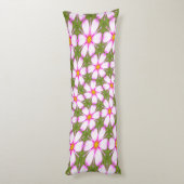 Coussins Longs Motif Fleurs Cosmos (Dos (Vertical))