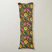 Coussins Longs Motif floral (Devant (Vertical))