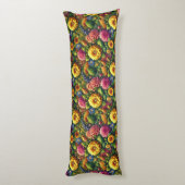 Coussins Longs Motif floral (Dos (Vertical))