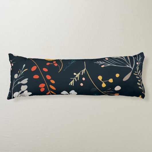 Coussins Longs Motif floral (Devant)