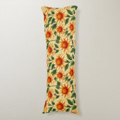 Coussins Longs Motif floral (Devant (Vertical))