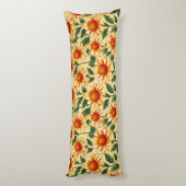 Coussins Longs Motif floral (Dos (Vertical))