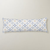 Coussins Longs Motif floral 2 (Dos)