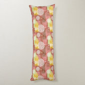 Coussins Longs Motif floral 2 (Dos (Vertical))