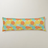 Coussins Longs Motif floral 3 (Dos)