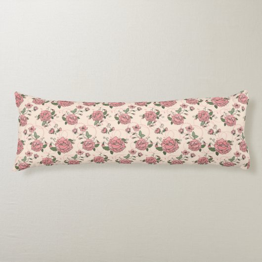 Coussins Longs Motif floral 5 (Devant)