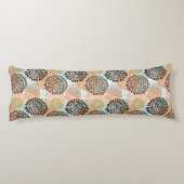 Coussins Longs Motif floral 7 (Dos)