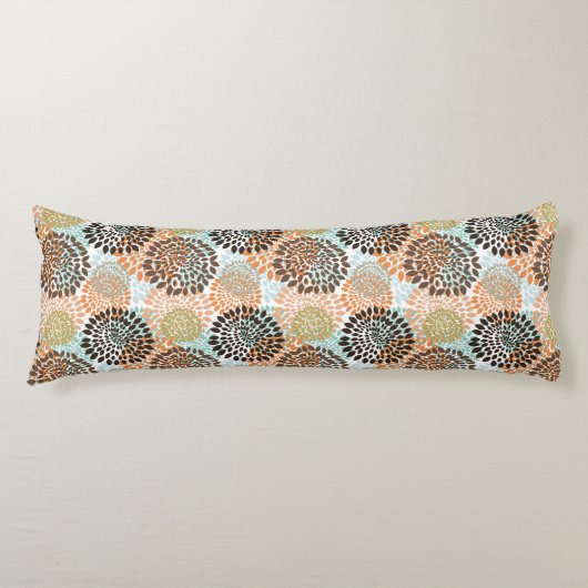 Coussins Longs Motif floral 7 (Devant)