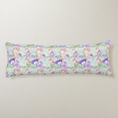 Coussins Longs Motif floral 8 (Dos)