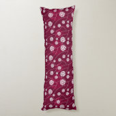 Coussins Longs motif floral Abstrait (Dos (Vertical))