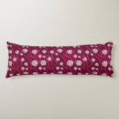 Coussins Longs motif floral Abstrait (Devant)