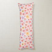 Coussins Longs Motif floral abstrait moderne (Dos (Vertical))