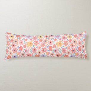 Coussins Longs Motif floral abstrait moderne