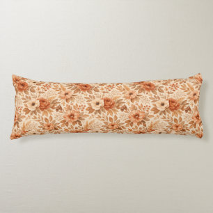 Coussins Longs Motif floral automnal cosy
