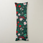 Coussins Longs Motif floral coloré (Dos (Vertical))