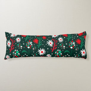 Coussins Longs Motif floral coloré